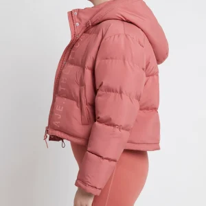 Hot Aje ATHLETICA Cropped Puffer Jacket 001 Dusty Rose