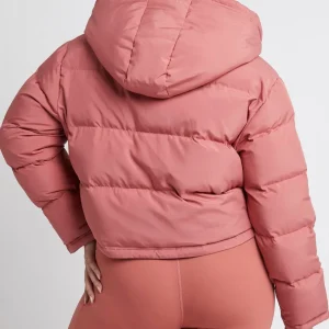 Hot Aje ATHLETICA Cropped Puffer Jacket 001 Dusty Rose