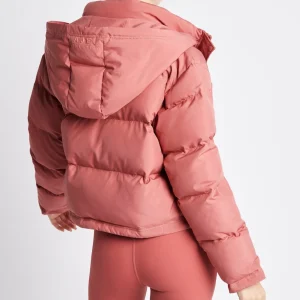 Hot Aje ATHLETICA Cropped Puffer Jacket 001 Dusty Rose