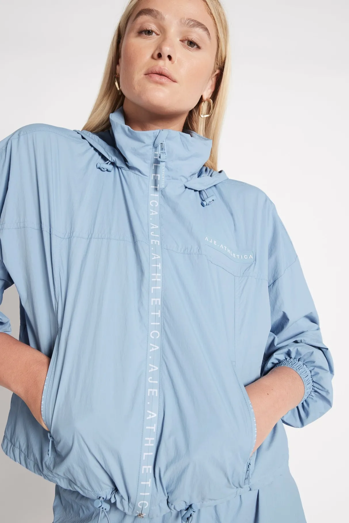 cropped_signature_badge_logo_spray_jacket__4.webp Cheap Aje ATHLETICA Cropped Signature Badge Logo Spray Jacket 708 Steel Blue