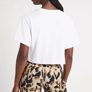 Best Aje ATHLETICA Cropped Signature Logo T-Shirt 105 White/Multi