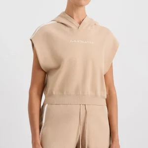 Sale Aje ATHLETICA Cropped Sleeveless Knit 402 Natural Tan