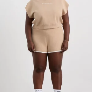 Sale Aje ATHLETICA Cropped Sleeveless Knit 402 Natural Tan