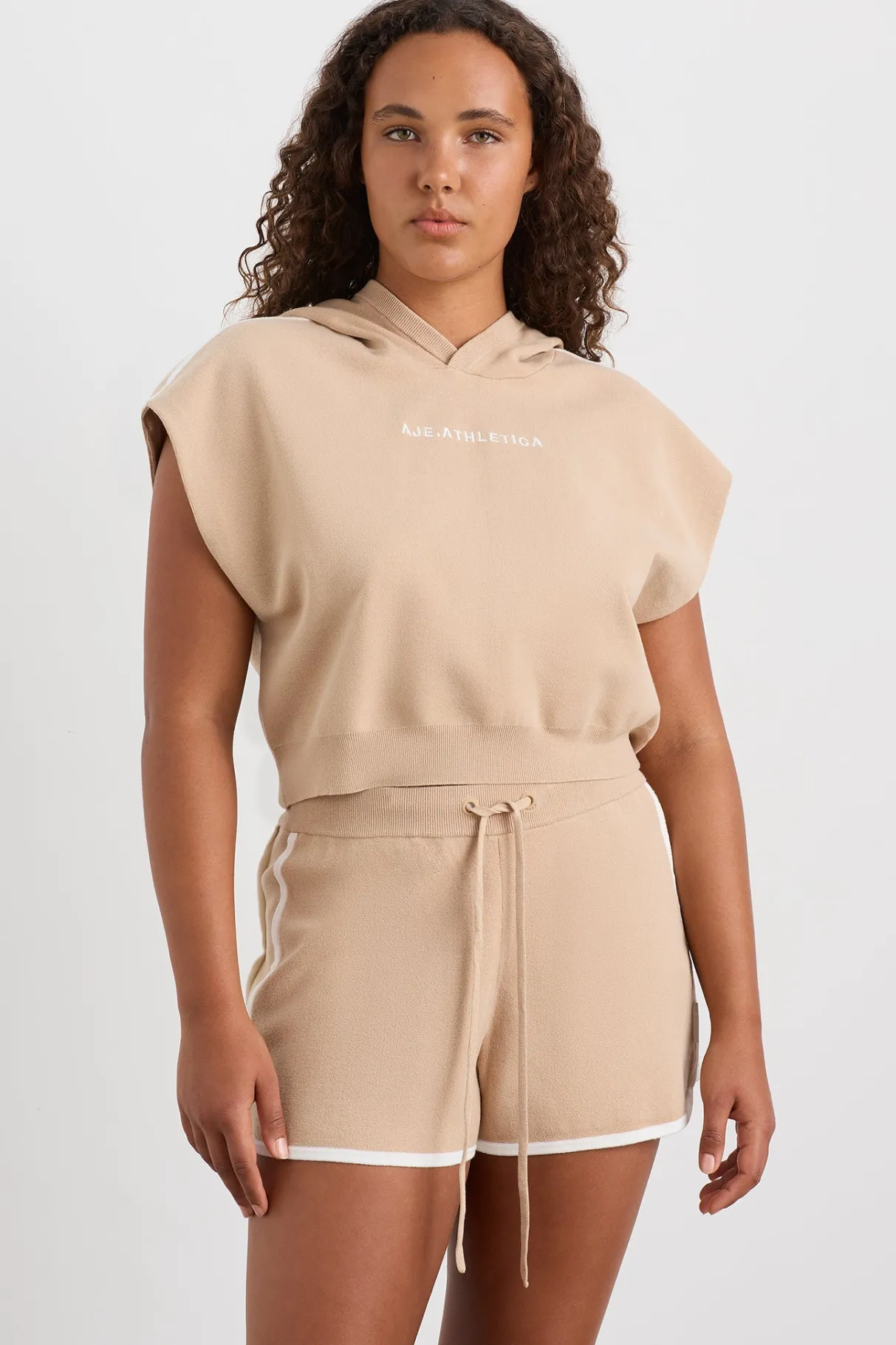 cropped_sleeveless_knit__5.webp Sale Aje ATHLETICA Cropped Sleeveless Knit 402 Natural Tan