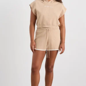 Sale Aje ATHLETICA Cropped Sleeveless Knit 402 Natural Tan
