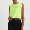 Hot Aje ATHLETICA Cropped Tank 106 Lime Green