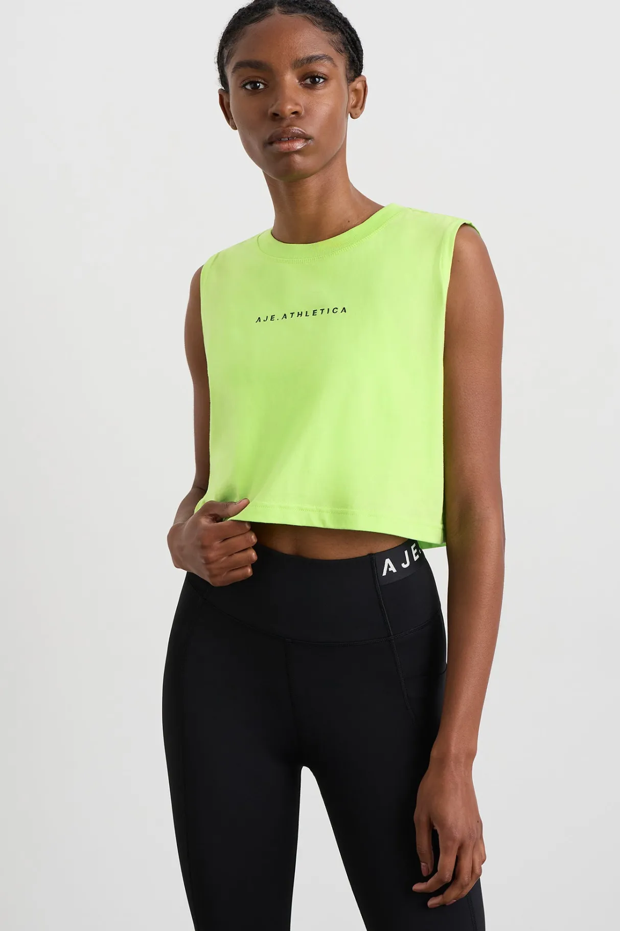 cropped_tank__0-1.webp Hot Aje ATHLETICA Cropped Tank 106 Lime Green