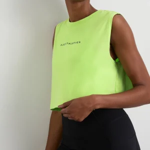 Hot Aje ATHLETICA Cropped Tank 106 Lime Green