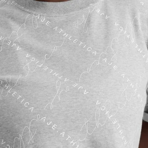 Discount Aje ATHLETICA Cropped Tee 105 Grey Marle