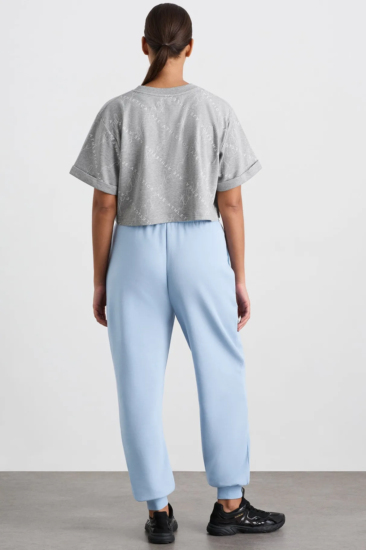 cropped_tee__9-2.webp Discount Aje ATHLETICA Cropped Tee 105 Grey Marle