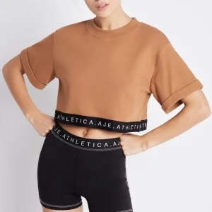 Best Aje ATHLETICA Cropped T-Shirt 006 Dune