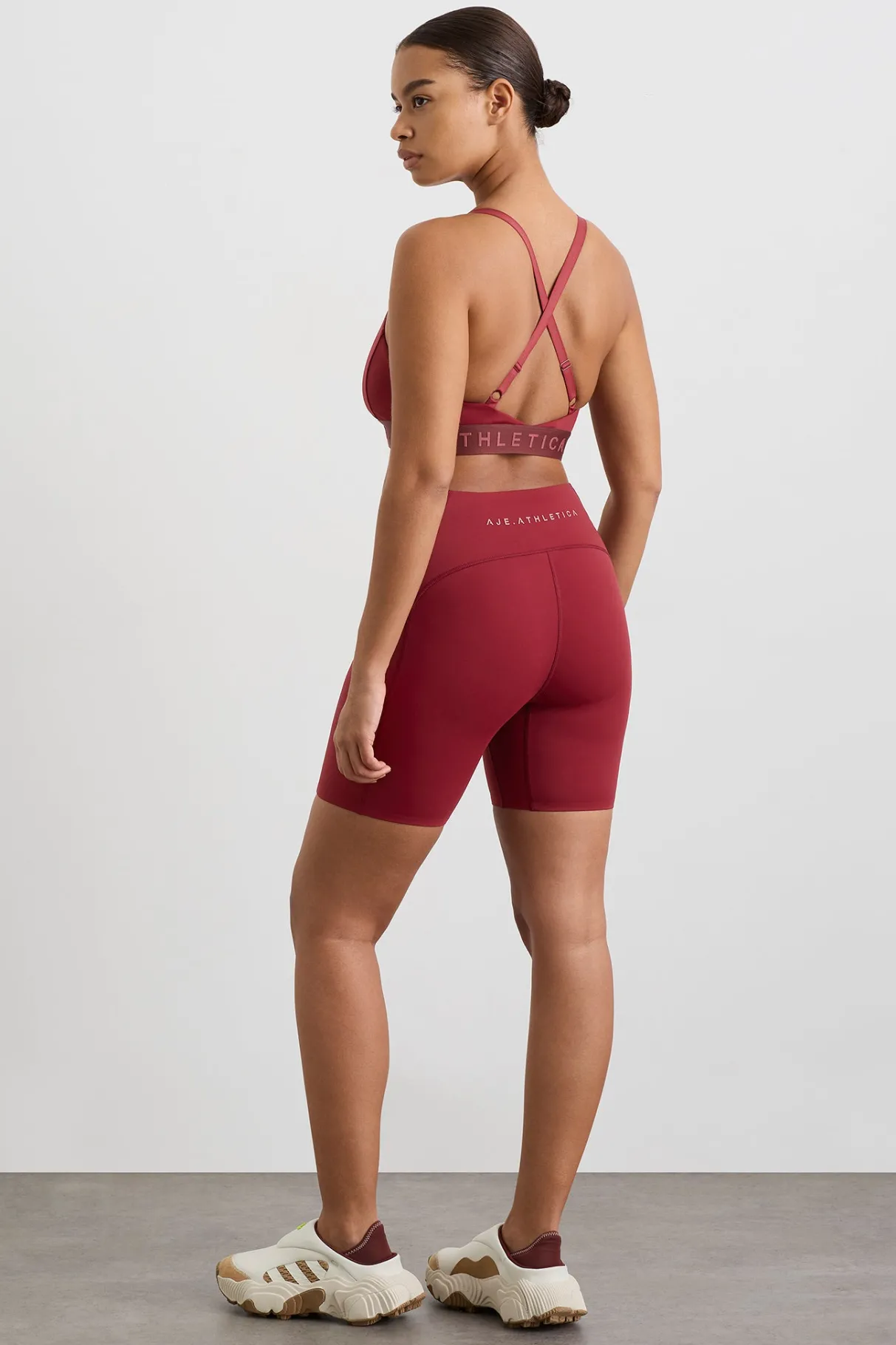 cross_back_bra__10.webp Clearance Aje ATHLETICA Cross Back Bra 359 Plum Red