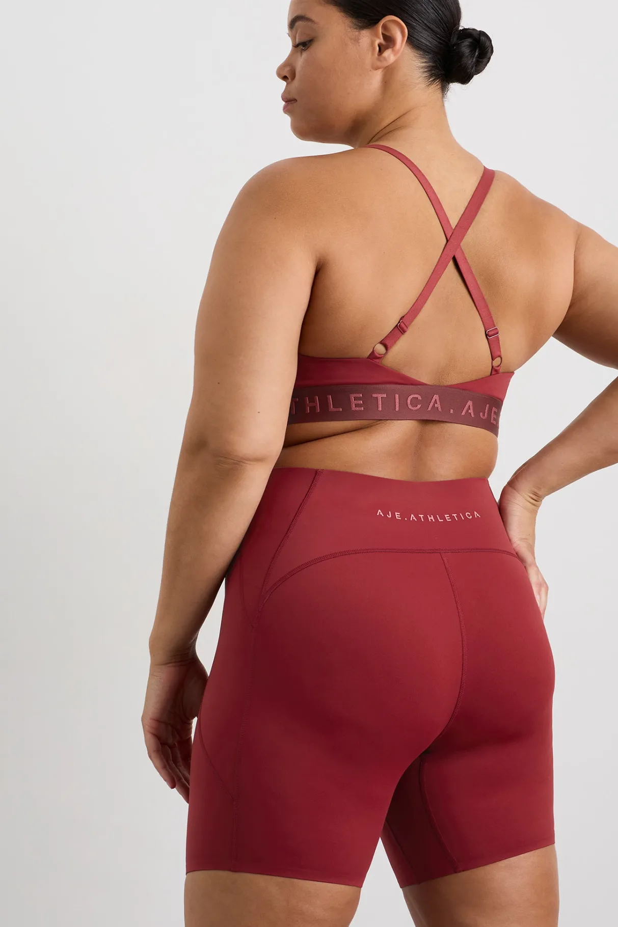 cross_back_bra__14.webp Clearance Aje ATHLETICA Cross Back Bra 359 Plum Red