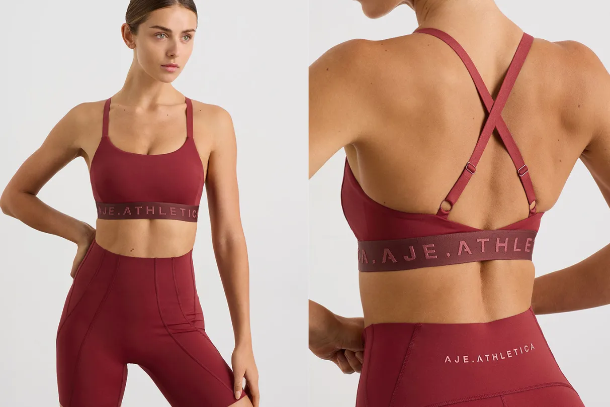 cross_back_bra__16.webp Clearance Aje ATHLETICA Cross Back Bra 359 Plum Red