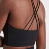 Online Aje ATHLETICA Cross Back Crop Top 301 Black