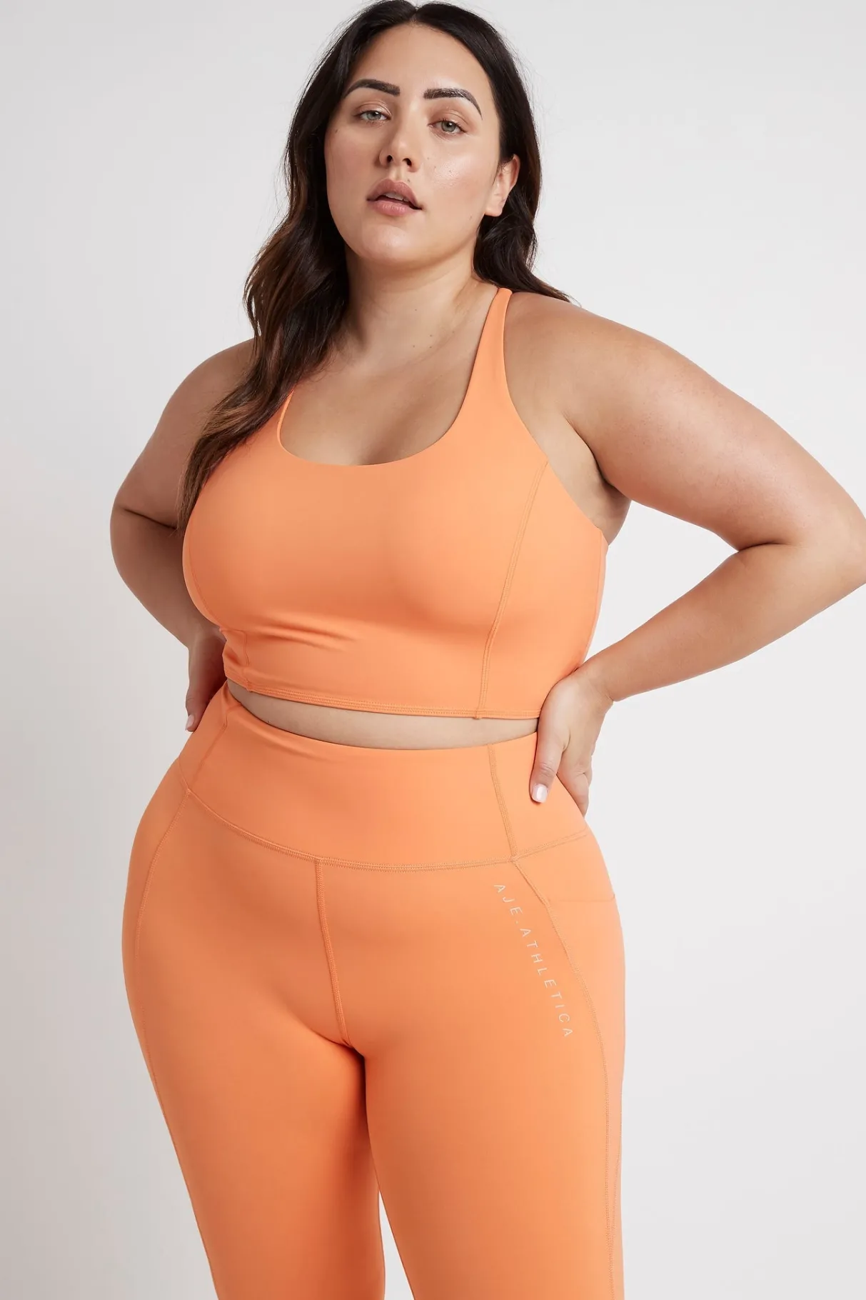 cross_back_crop_top__11-4.webp Best Sale Aje ATHLETICA Cross Back Crop Top 312 Tangerine Orange