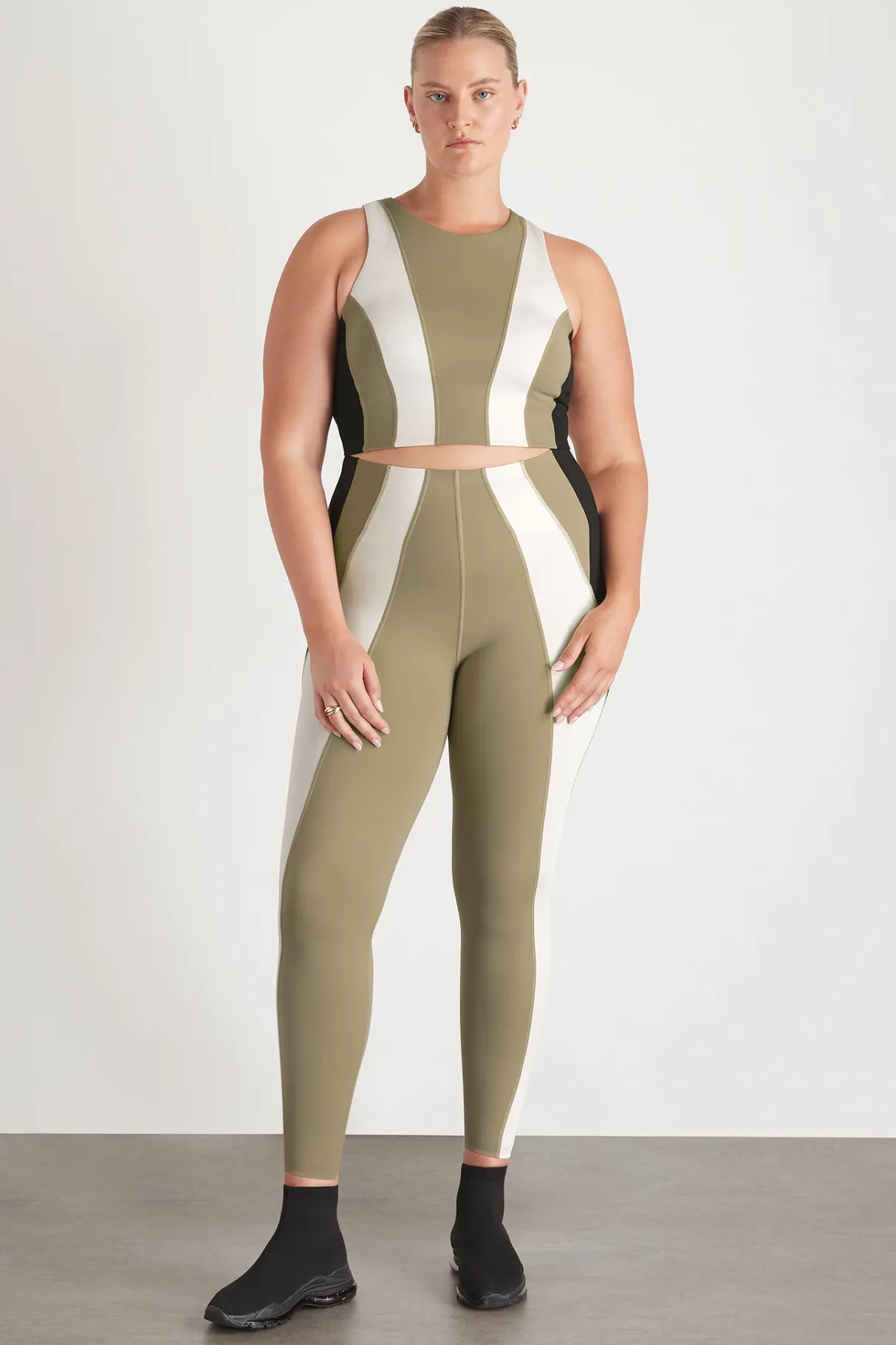 cross_back_crop_top__12-2.webp Online Aje ATHLETICA Cross Back Crop Top 316 Soft Khaki Multi