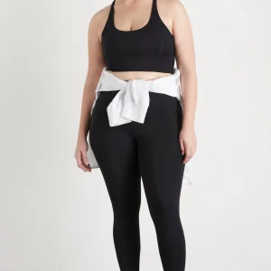 Online Aje ATHLETICA Cross Back Crop Top 301 Black