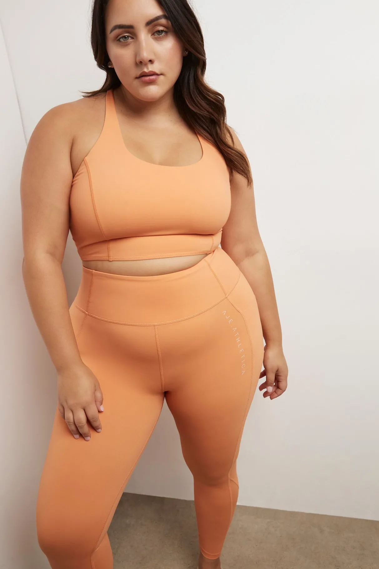 cross_back_crop_top__13-3.webp Best Sale Aje ATHLETICA Cross Back Crop Top 312 Tangerine Orange