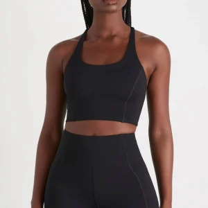 Online Aje ATHLETICA Cross Back Crop Top 301 Black