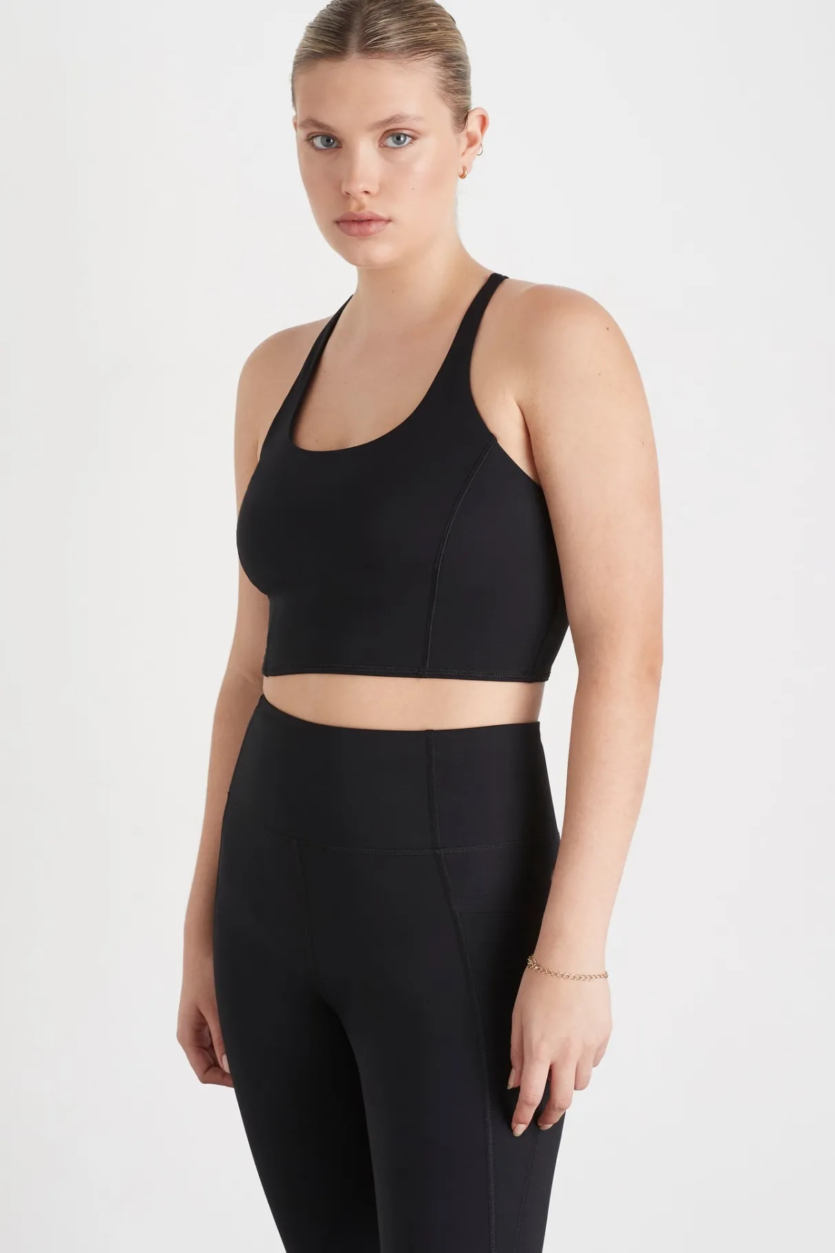 cross_back_crop_top__5.webp Online Aje ATHLETICA Cross Back Crop Top 301 Black