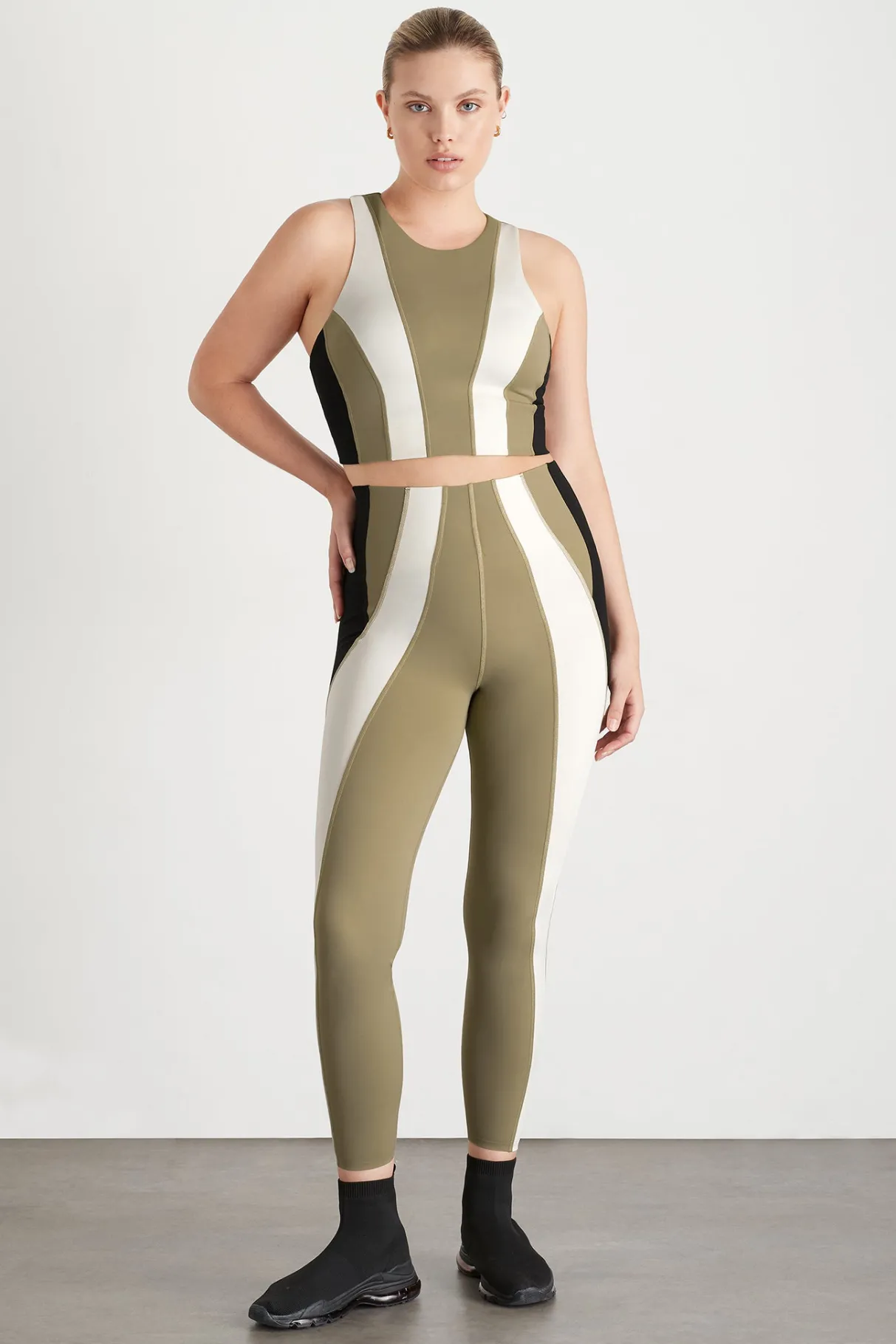 cross_back_crop_top__7-2.webp Online Aje ATHLETICA Cross Back Crop Top 316 Soft Khaki Multi