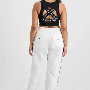 Outlet Aje ATHLETICA Cross Back Crop Top 311 Black