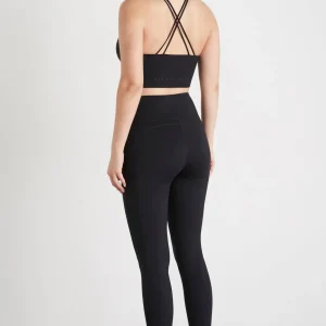 Online Aje ATHLETICA Cross Back Crop Top 301 Black