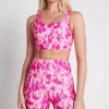 Online Aje ATHLETICA Cross Back Sports Bra 323 Painterly Pink