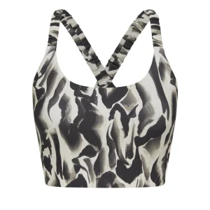 Discount Aje ATHLETICA Cross Back Sports Bra 314 Sage Marble