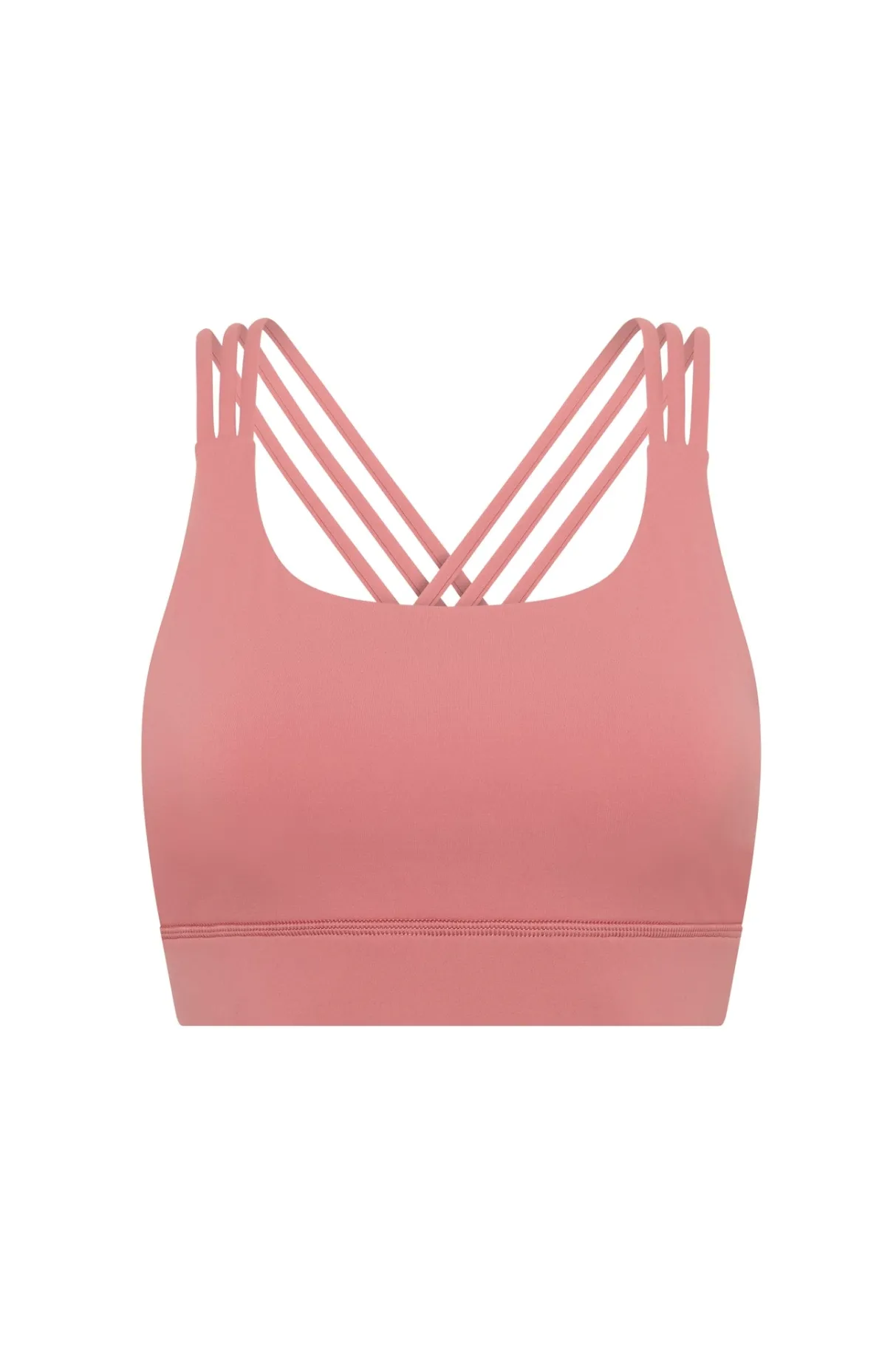 cross_back_sports_bra__1.webp Clearance Aje ATHLETICA Cross Back Sports Bra 323 Rose Pink/Rose Quartz