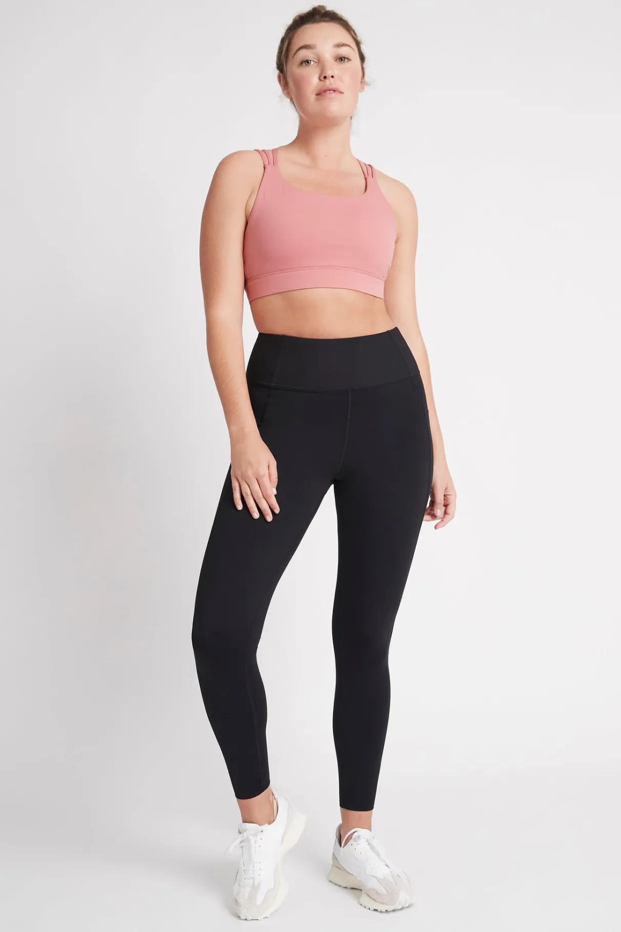cross_back_sports_bra__10.webp Clearance Aje ATHLETICA Cross Back Sports Bra 323 Rose Pink/Rose Quartz