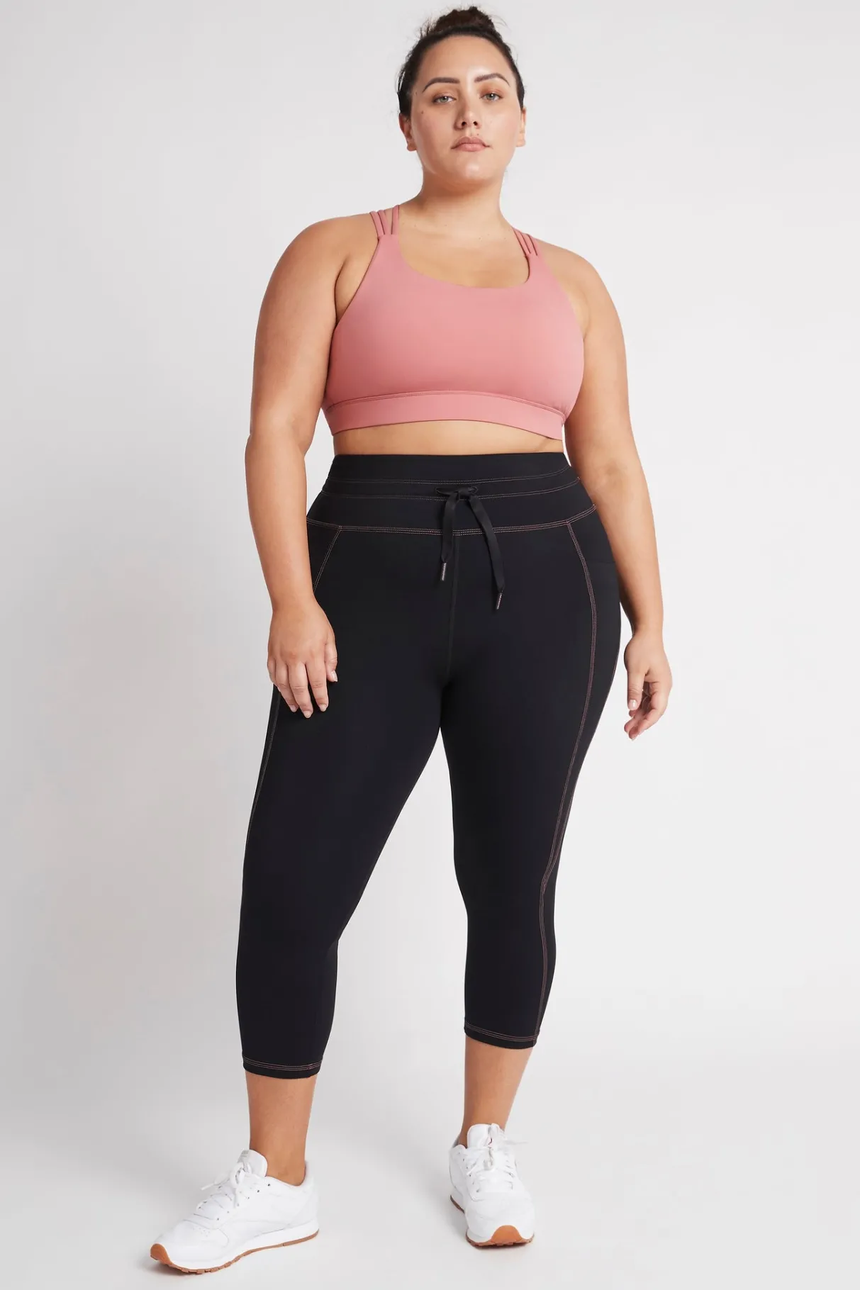 cross_back_sports_bra__15.webp Clearance Aje ATHLETICA Cross Back Sports Bra 323 Rose Pink/Rose Quartz