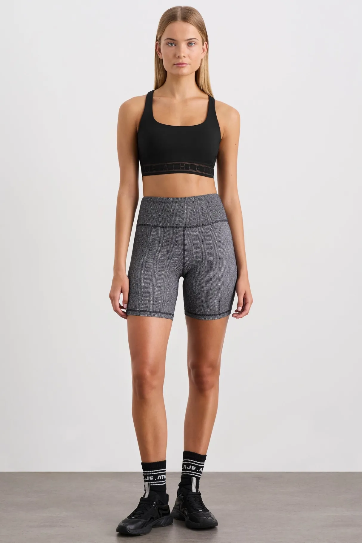 cross_back_sports_bra__2-2.webp Online Aje ATHLETICA Cross Back Sports Bra 383 Black