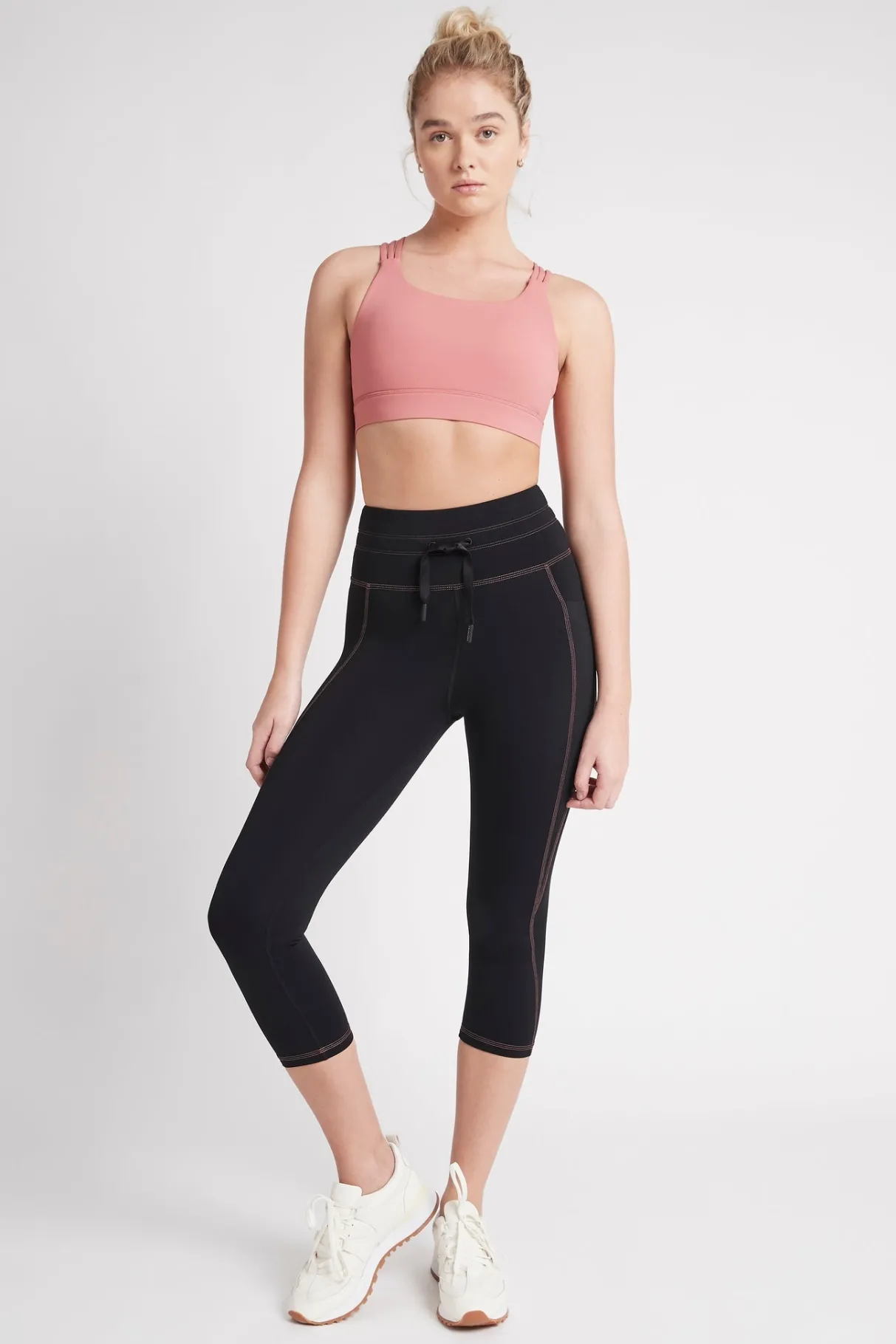 cross_back_sports_bra__4.webp Clearance Aje ATHLETICA Cross Back Sports Bra 323 Rose Pink/Rose Quartz