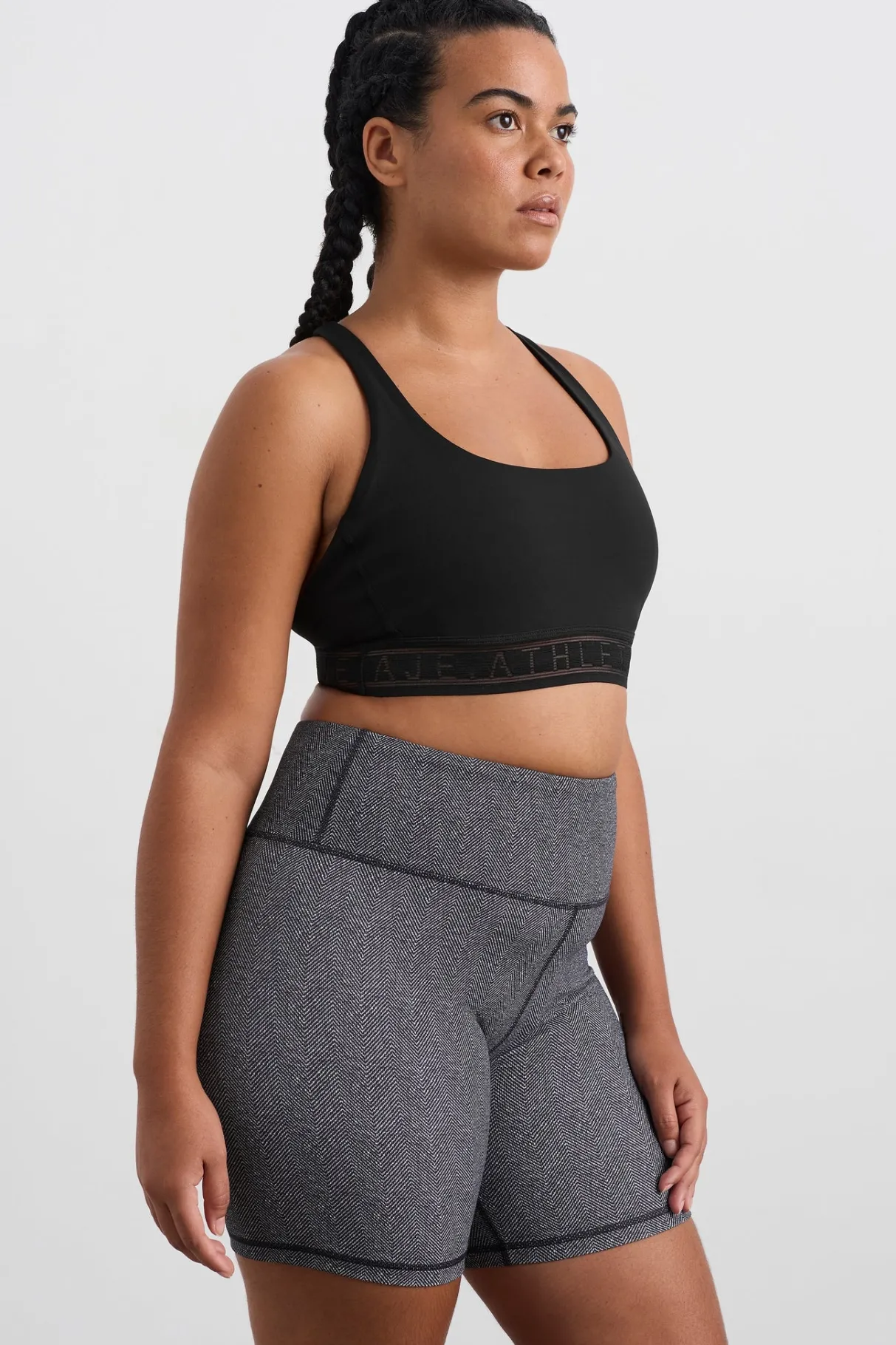 cross_back_sports_bra__5-2.webp Online Aje ATHLETICA Cross Back Sports Bra 383 Black