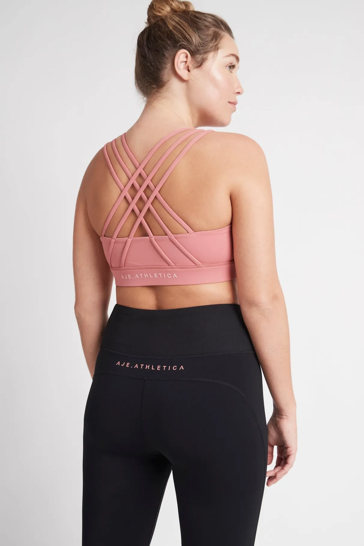 cross_back_sports_bra__9.webp Clearance Aje ATHLETICA Cross Back Sports Bra 323 Rose Pink/Rose Quartz
