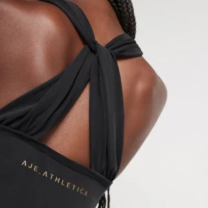 New Aje ATHLETICA Cross Back Tank 118 Black