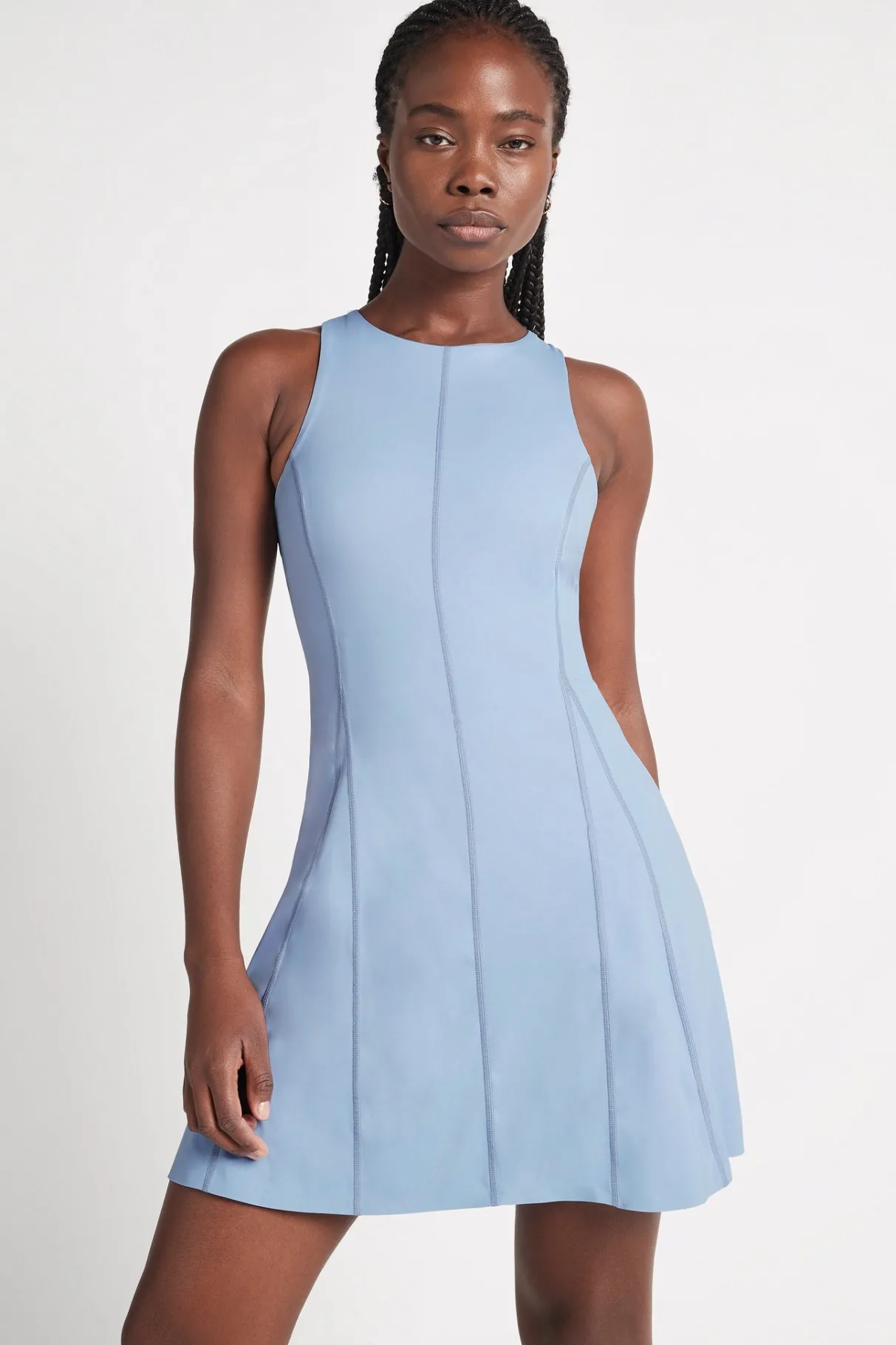 cross_back_tennis_mini_dress__0.webp Sale Aje ATHLETICA Cross Back Tennis Mini Dress 805 Steel Blue/Midnight Blue