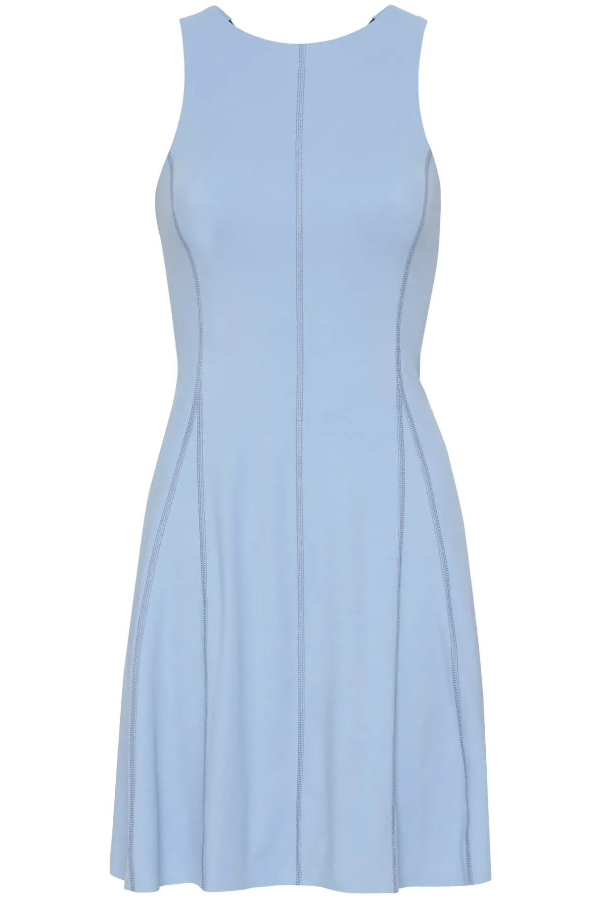 cross_back_tennis_mini_dress__1.webp Sale Aje ATHLETICA Cross Back Tennis Mini Dress 805 Steel Blue/Midnight Blue