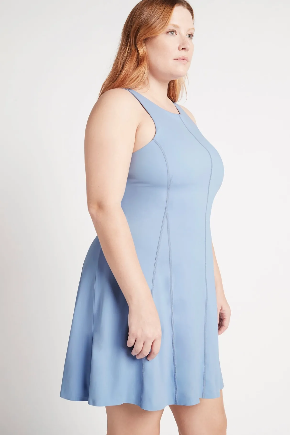 cross_back_tennis_mini_dress__14.webp Sale Aje ATHLETICA Cross Back Tennis Mini Dress 805 Steel Blue/Midnight Blue