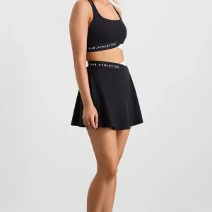 Discount Aje ATHLETICA Cross Over Tennis Skirt 639 Black/White