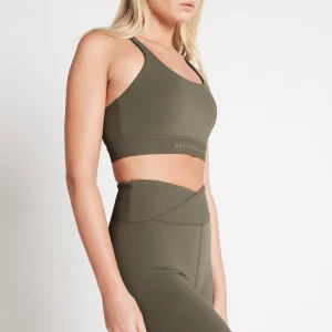 Flash Sale Aje ATHLETICA Crossover Mid Length Bike Short 614 Forest Green