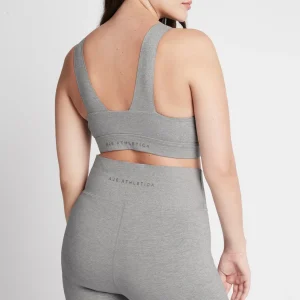 Cheap Aje ATHLETICA Crossover Sports Bra 317 Grey Marle