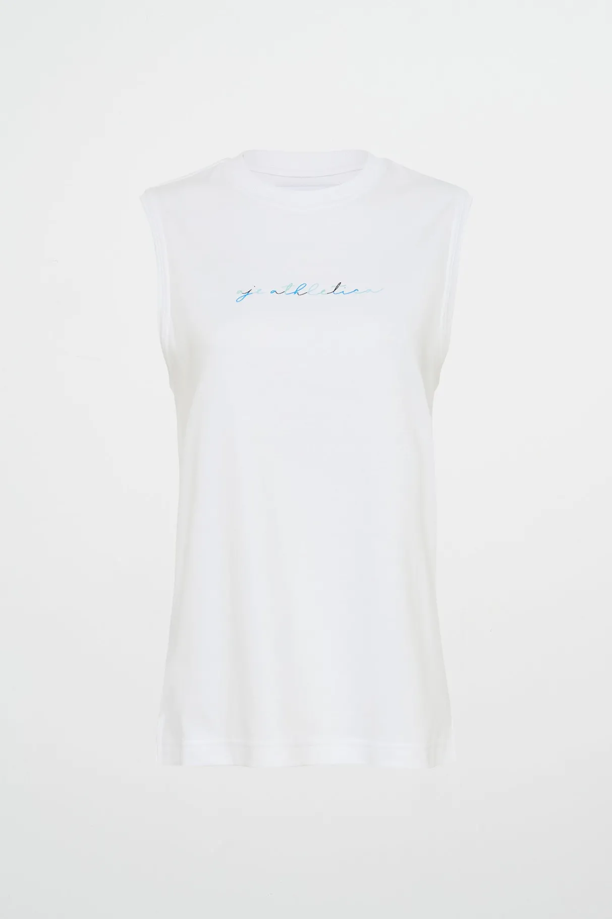 cursive_logo_tank__1.webp Sale Aje ATHLETICA Cursive Logo Tank 101 White/Multi