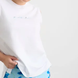 Sale Aje ATHLETICA Cursive Logo Tank 101 White/Multi