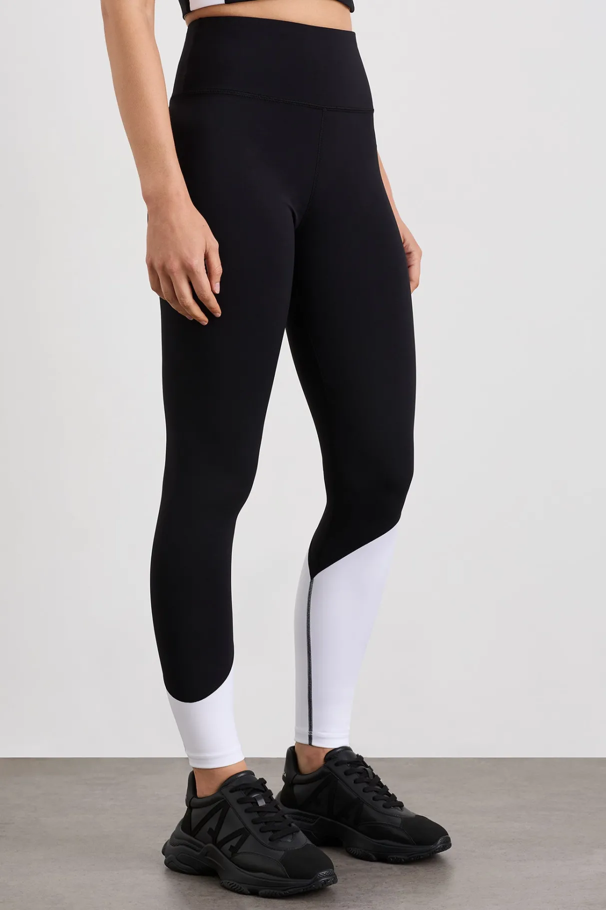 curved_panel_full_length_legging__2.webp Discount Aje ATHLETICA Curved Panel Full Length Legging 226 White/Black