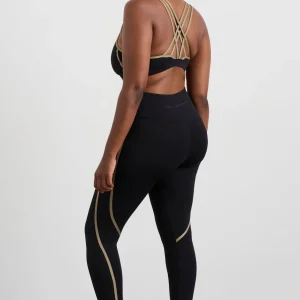 Cheap Aje ATHLETICA Curved Seam 7/8 Legging 241 Black Soft Khaki