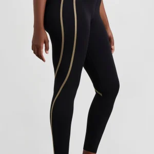 Cheap Aje ATHLETICA Curved Seam 7/8 Legging 241 Black Soft Khaki