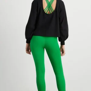Online Aje ATHLETICA Cut Out Back Crew Jumper 417 Black
